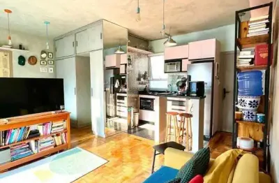 Apartamento á venda com 50m², 1 quarto, 1 vaga - próximo ao metrô santa cecília