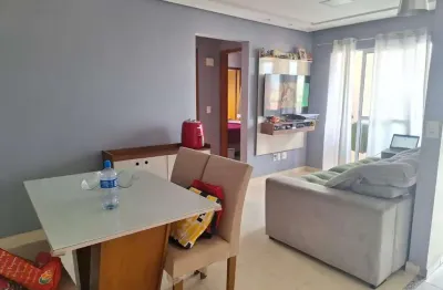 Apartamento à venda com 55m², 2 quaros, 1 vaga no parque continental i, guaurlhos