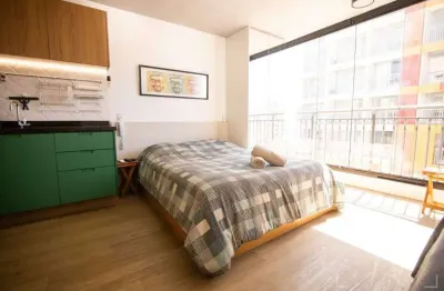 Kitnet / Stúdio à venda na Avenida dos Carinás, Indianópolis, São Paulo