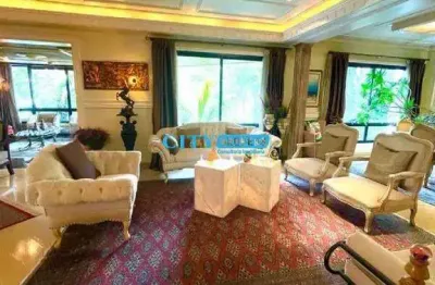 Apartamento á venda com 340m², 4 quartos, 4 suíte, 4 vaga no bairro panamby zona sul