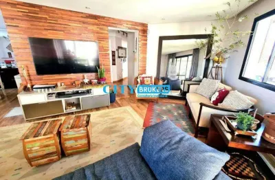 Apartamento a venda com 198m² jardim parque morumbi-são paulo - sp