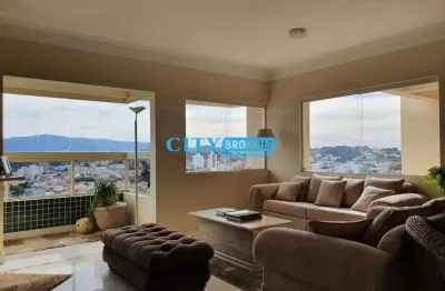 Cobertura duplex à venda de 282m² com 4 dorms (2 suítes), 4 vagas, área gourmet e piscina - água fria/sp