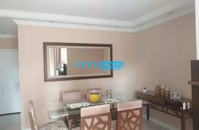 Apartamento á venda com 78 m², 3 dormitórios, 2 vagas no jardim monte kemel zona oeste
