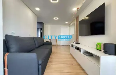 Apartamento á venda com 66 m², 2 dormitórios no condomínio vertiz tatuapé zona leste