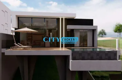 Casa térrea á venda com 300 m² no condomínio arujá verdes lagos