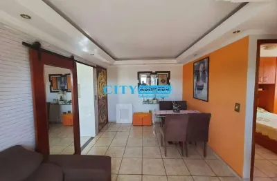 Apartamento 50m² com 2 dormitórios, no condomínio jardim vila galvão.