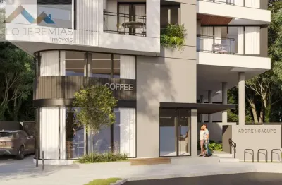 Apartamento à venda em cacupé, florianópolis: 2 dormitórios (1 suíte), 60m², 2 banheiros. confira!