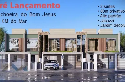 Casa duplex à venda em cachoeira do bom jesus - 82m², 2 suítes