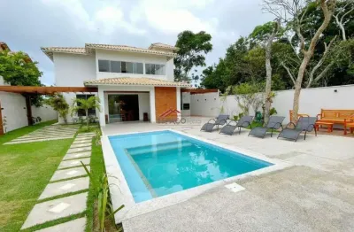 Linda casa em condomínio com piscina e área gourmet em búzios