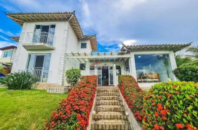 Linda casa geribá canto direito condomínio fechado 4 suites.