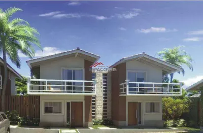 Casa de condomínio com 03 quartos a poucos metros da praia rasa