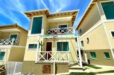 Casa de condomínio à venda, a 300m da praia rasa , com 04 suítes e área privativa