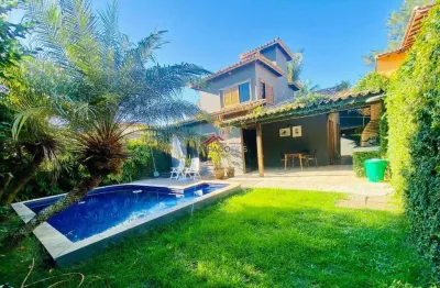 Casa independente à venda com 4 quartos em geribá búzios.