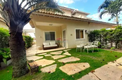 Aluguel de casa em condomínio a 100m da praia de Geribá, com 04 quartos, sendo 02 suítes e área gourmet privativa