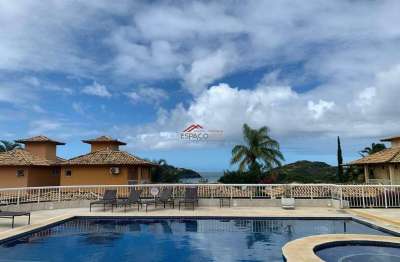 Casa com 4 suítes, vista mar e área gourmet condomínio na praia da ferradura