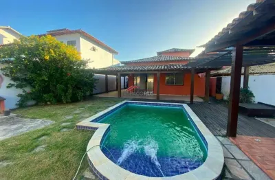 Casa independente em geribá, com 04 quartos, piscina e area de churrasqueira
