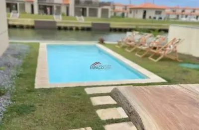Casa em condomínio para locação anual com 04 suítes na beira do canal