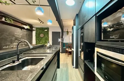 Apartamento 2 dormitórios (1 suíte) na Via Gastronômica de Coqueiros – Florianópolis