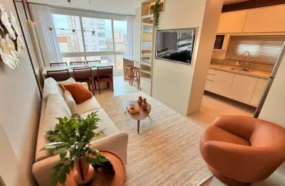 Apartamento 2 dormitórios à venda no bairro zona nova com 67 m² de área privativa - 1 vaga de garagem
