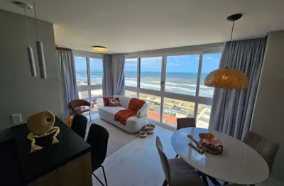 Apartamento 2 dormitórios à venda no bairro zona nova - 2 vagas de garagem