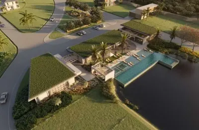 Lote frente lago à venda no condomínio la marina reserva