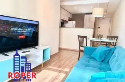 Lindo loft mobiliado de 53 m²/1 dormitório/1vaga com serviço de quarto à venda na mooca, são paulo