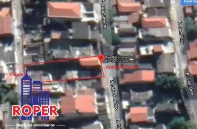 Excelente terreno de 400 m² ( 10 x 40 metros) à venda no bairro penha de frança.