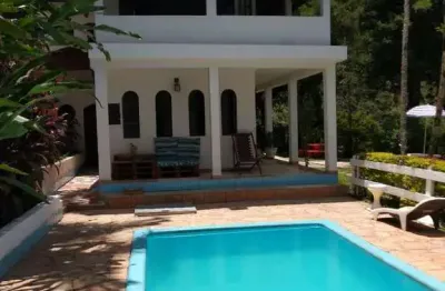 Lindo sitio de 30.000 metros com escritura, cachoeira e lago à venda em santa isabel.