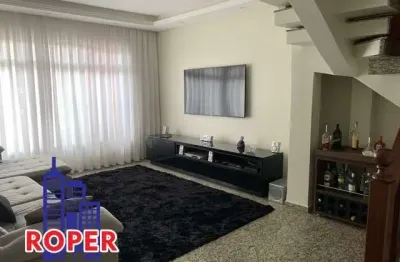Excelente sobrado de 3 dormitórios/5 vagas e espaço gourmet à venda no tatuapé.