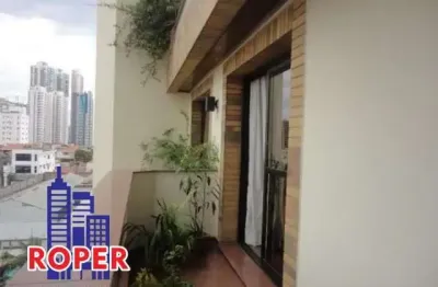 Apartamento de alto padrão de 188 m²/4 suítes/2 vagas/ varanda à venda no tatuapé, são paulo.
