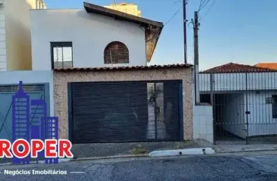 Excelente sobrado com 163 m²/ terreno 5 x 28 m²/3 suites/2 vagas à venda na vila prudente