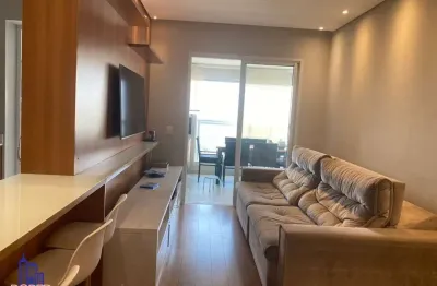 Lindo apartamento mobiliado com 92 m²/3 dormitórios/2 vagas à venda no tatuapé