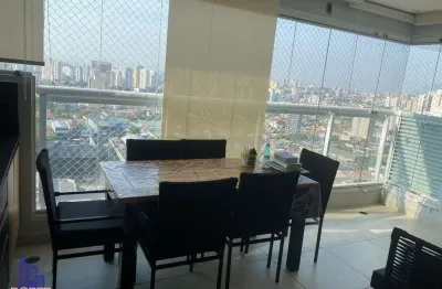 Lindo apartamento mobiliado com 92 m²/3 dormitórios/2 vagas à venda no tatuapé