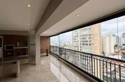 Apartamento alto padrão  156m²/ 3 suites/3 vegas/varanda gourmet à na moóca