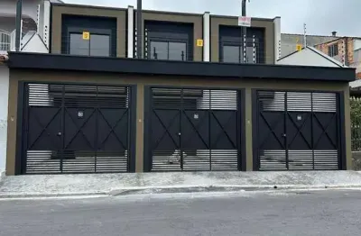 Lindo sobrado novo de 100 m²/2 suites/2 vagas a venda na vila tolstoi