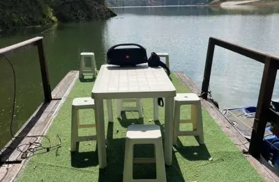 Linda chácara de 1780 m²/casa sede/piscina à venda pé na água em igaratá