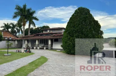 Mansão de alto padrão venda/locação em condomínio fechado em guararema