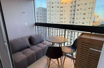 Lindo studio mobiliado com 28 m²/varanda para alugar na vila mariana