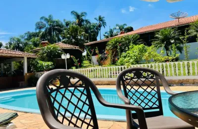 Chácara com 12.500 m²/casa sede/piscina à venda/locação em são roque