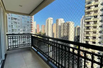 Studio mobiliado com 50 m¹/varanda/1 vaga para alugar no analia franco