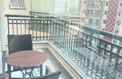 Studio mobiliado com 40 m²/1 dorm/1 vaga/varanda à venda/locação no tatuapé