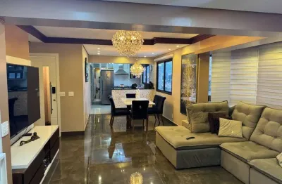 Lindo apartamento com 126 m²/3 dormitórios/2 vagas à venda no tatuapé