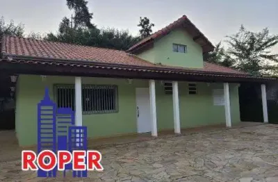 Excelente chácara de 6.326 m²/casa sede/ lago à venda em arujá