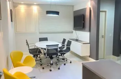 Sala comercial mobiliada com 53 m²/1 vaga à venda/locação no analia franco