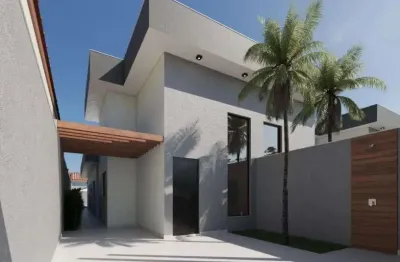 Casa com piscina, 2 quartos e área gourmet em itanhaém.