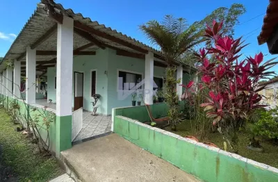 Chácara com 5 quartos, lago e área gourmet em itanhaém - r$ 480.000,00.