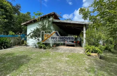 Chácara com 2 quartos, lago e horta em itanhaém - r$ 265.000,00.