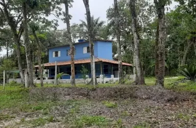 Chácara com 3 quartos e espaço para piscina em itanhaém - r$ 220.000,00.