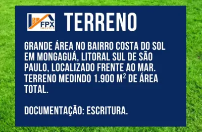 Terreno à venda na Avenida Marina, 015, Balneário Costa Sol, Mongaguá