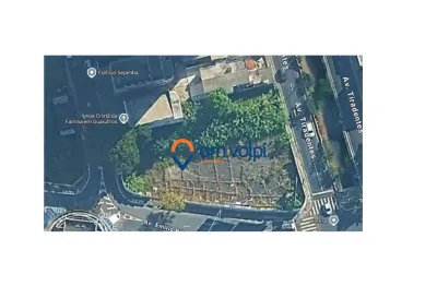 Terreno de esquina com1.270m2  na av. tiradentes  centro guarulhos